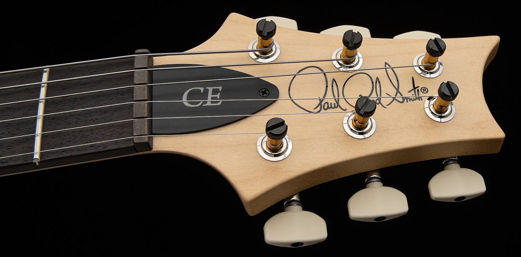 Prs Ce 24 Semi-hollow Bolt-on Usa 2h Trem Rw - Faded Gray Black - Guitarra eléctrica semi caja - Variation 3