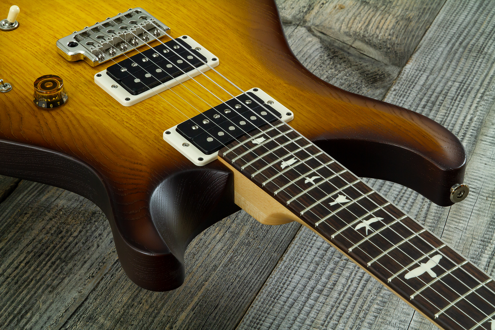 Prs Ce24-08 Swamp Ash Hand-signed Usa 2h Trem Rw #0397253 - Mccarty Tobacco Burst - Guitarra eléctrica de doble corte - Variation 4