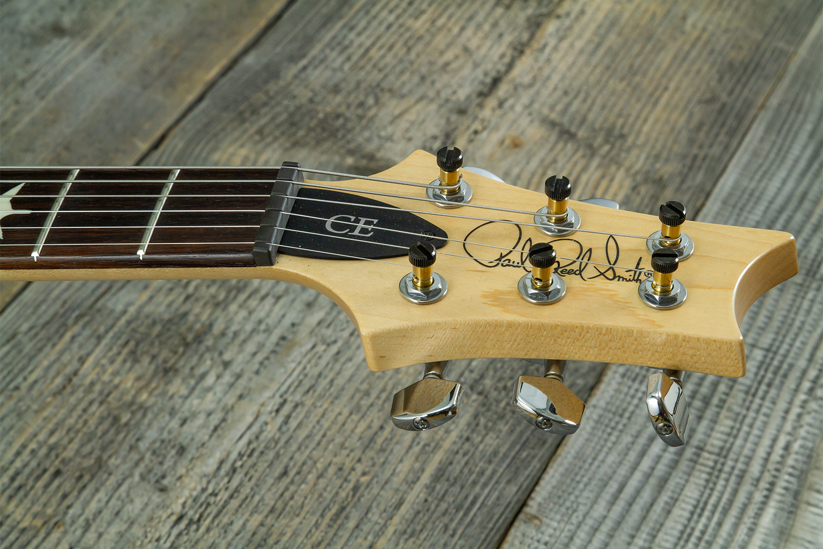 Prs Ce24-08 Swamp Ash Hand-signed Usa 2h Trem Rw #0397253 - Mccarty Tobacco Burst - Guitarra eléctrica de doble corte - Variation 6