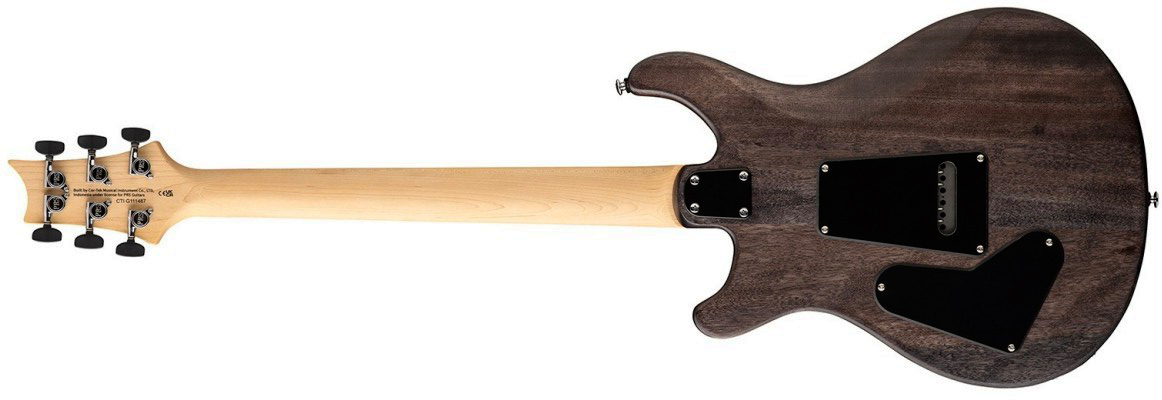 Prs Ce24 Standard Satin Se Bolt-on (wing Tuners) 2h Trem Rw - Charcoal - Guitarra eléctrica de doble corte - Variation 2