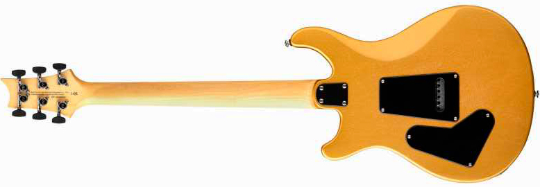 Prs Ce24 Standard Satin Wing Tuners Se Bolt-on 2h Trem Rw - Metallic Gold - Guitarra eléctrica de doble corte - Variation 1