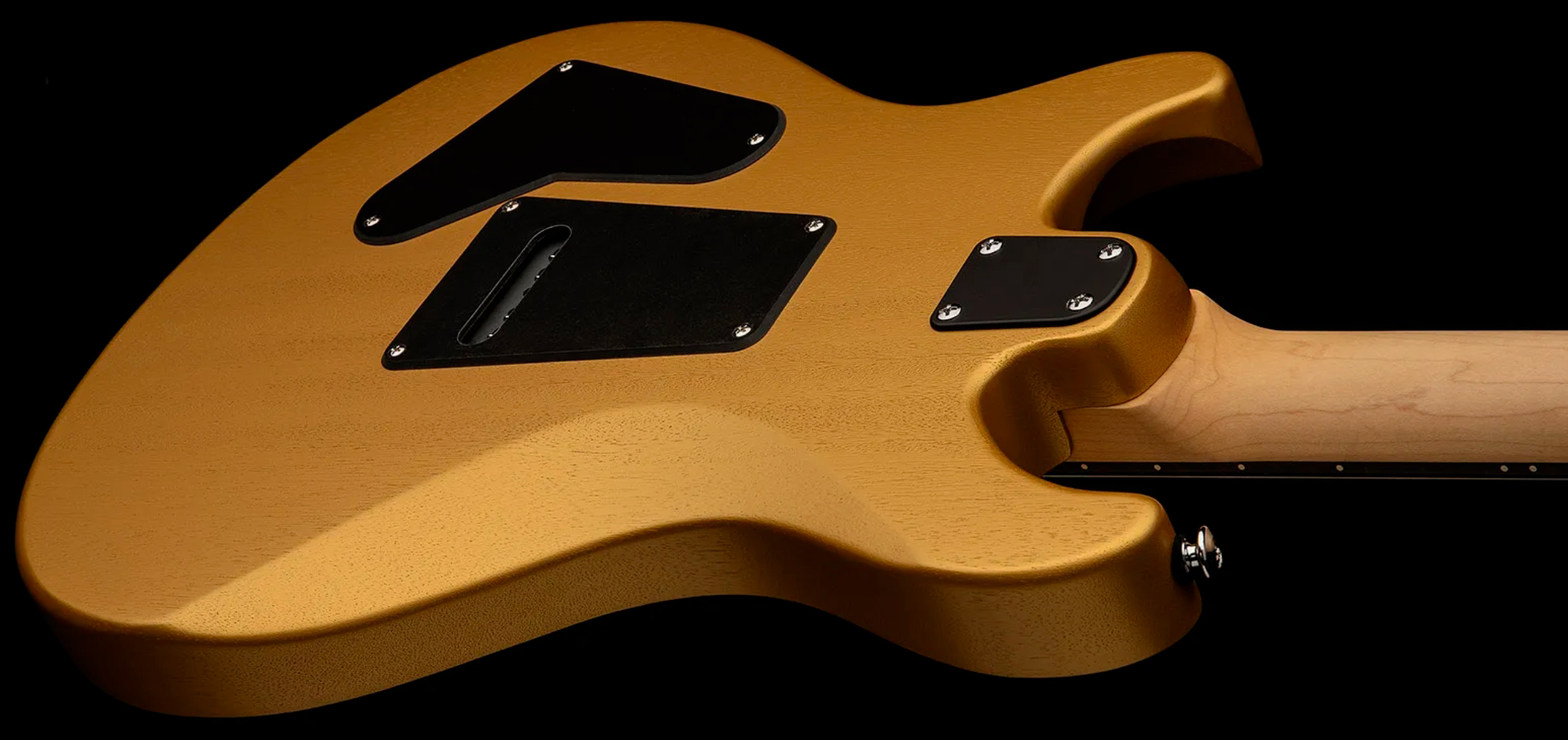 Prs Ce24 Standard Satin Wing Tuners Se Bolt-on 2h Trem Rw - Metallic Gold - Guitarra eléctrica de doble corte - Variation 4