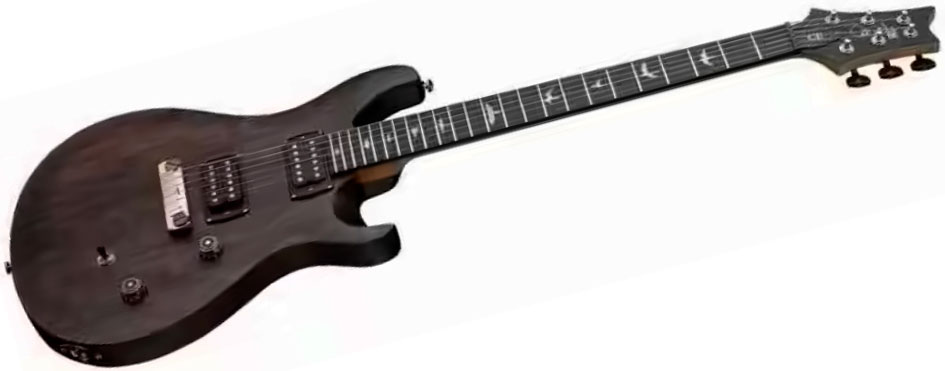 Prs Ce24 Standard Stoptail Satin Se Bolt-on 2h Trem Rw - Charcoal Burst - Guitarra eléctrica de doble corte - Variation 2
