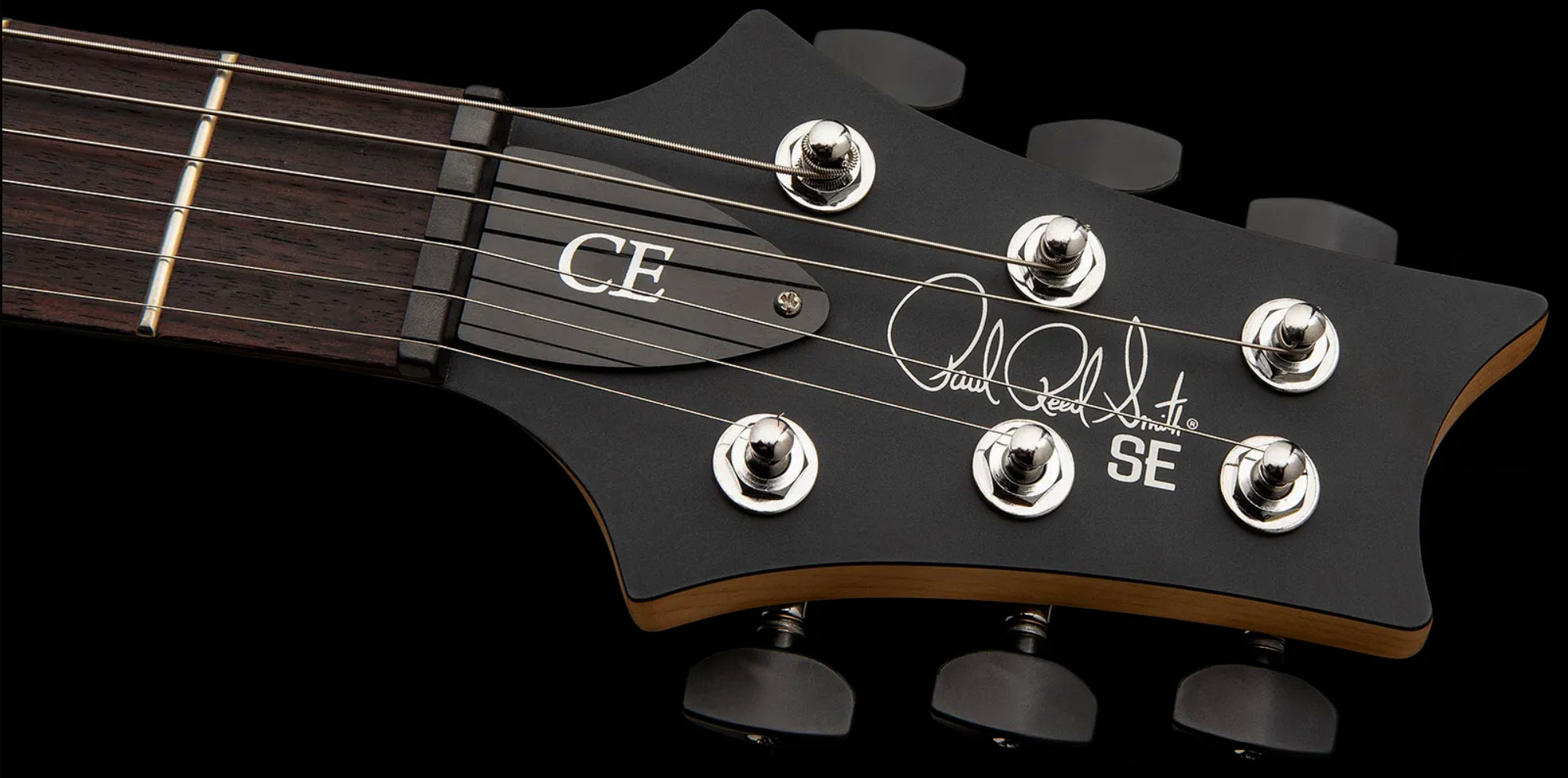 Prs Ce24 Standard Stoptail Satin Se Bolt-on 2h Trem Rw - Ice Blue Metallic - Guitarra eléctrica de doble corte - Variation 5
