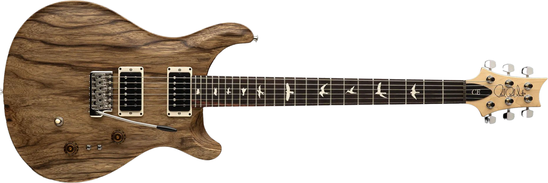 Prs Ce 24-08 Black Limba Ltd Bolt-on Usa 2h Trem Rw - Natural - Guitarra eléctrica de doble corte - Main picture