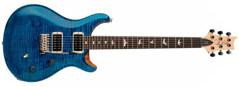Prs Ce 24 Bolt-on Usa 2h Trem Rw - Blue Matteo - Guitarra eléctrica de doble corte - Main picture