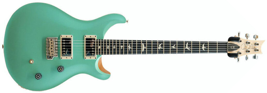 Prs Ce 24 Satin Bolt-on Usa Ltd 2h Trem Rw - Seafoam Green - Guitarra eléctrica de doble corte - Main picture