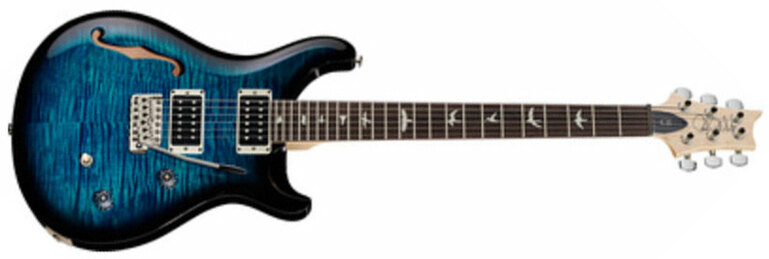 Prs Ce 24 Semi-hollow Bolt-on Usa Hh Trem Rw - Faded Blue Smokeburst - Guitarra eléctrica de doble corte - Main picture