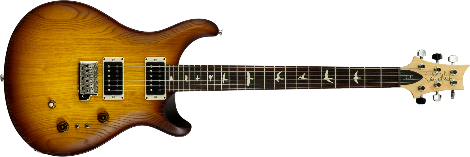 Prs Ce24-08 Swamp Ash Hand-signed Usa 2h Trem Rw #0397253 - Mccarty Tobacco Burst - Guitarra eléctrica de doble corte - Main picture