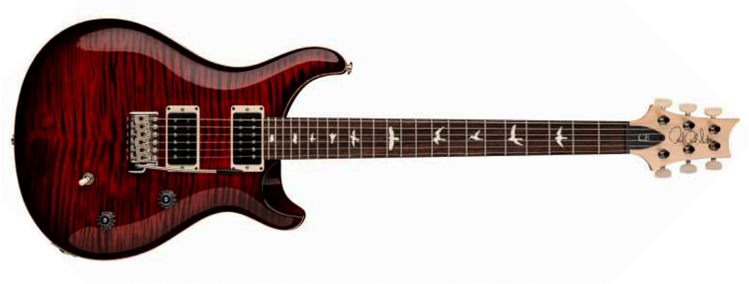 Prs Ce24 Bolt-on Usa 2h 85/15 Trem Rw - Fire Red Burst - Guitarra eléctrica de doble corte - Main picture