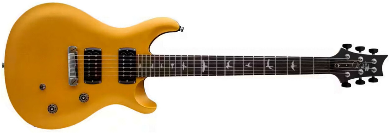 Prs Ce24 Standard Stoptail Satin Se Bolt-on 2h Trem Rw - Metallic Gold - Guitarra eléctrica de doble corte - Main picture