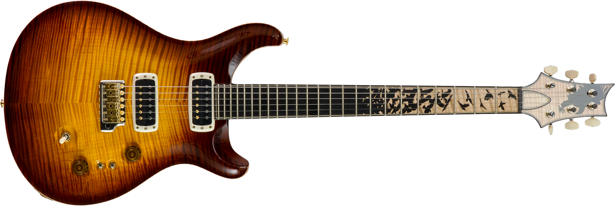 Prs Custom 24-08 Private Stock Hand-signed Usa 2h Trem Rw #0385255 - Mccarty Glow - Guitarra eléctrica de doble corte - Main picture