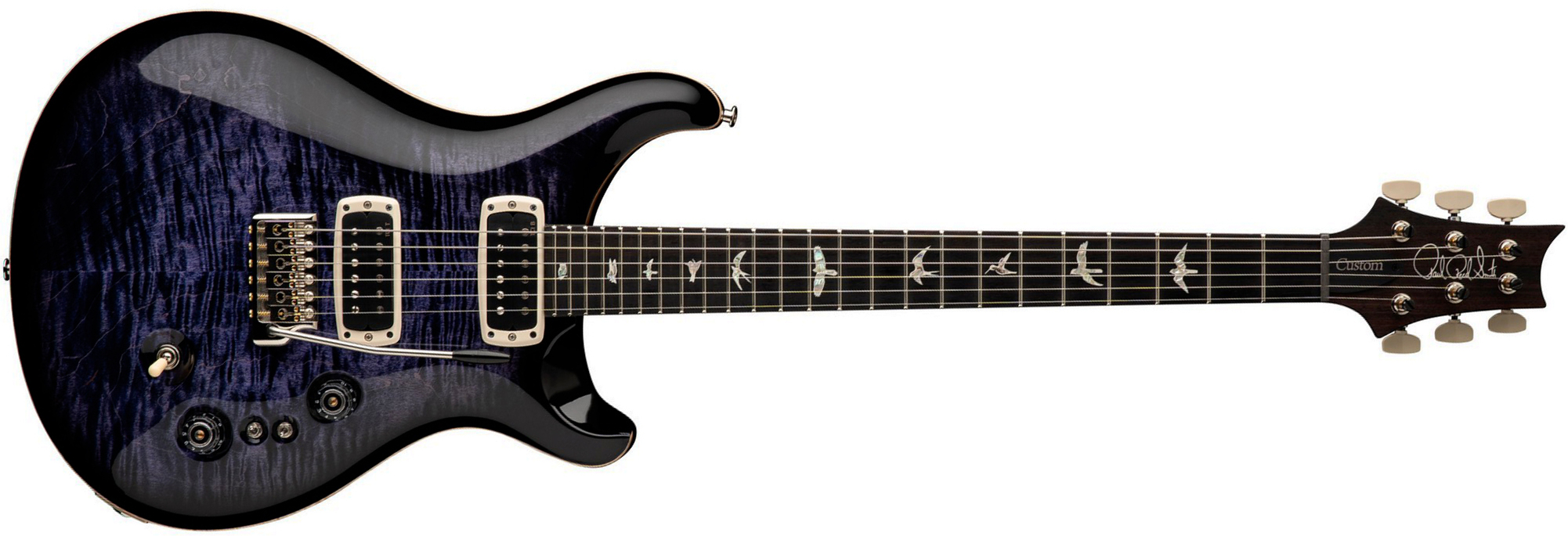 Prs Custom 24-08 Usa 2h Tci Trem Rw - Purple Mist - Guitarra eléctrica de doble corte - Main picture