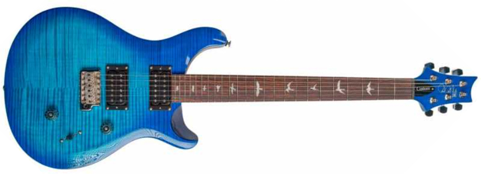 Prs Custom 24 Ltd Se 2h Trem Rw - Lake Blue - Guitarra eléctrica de doble corte - Main picture