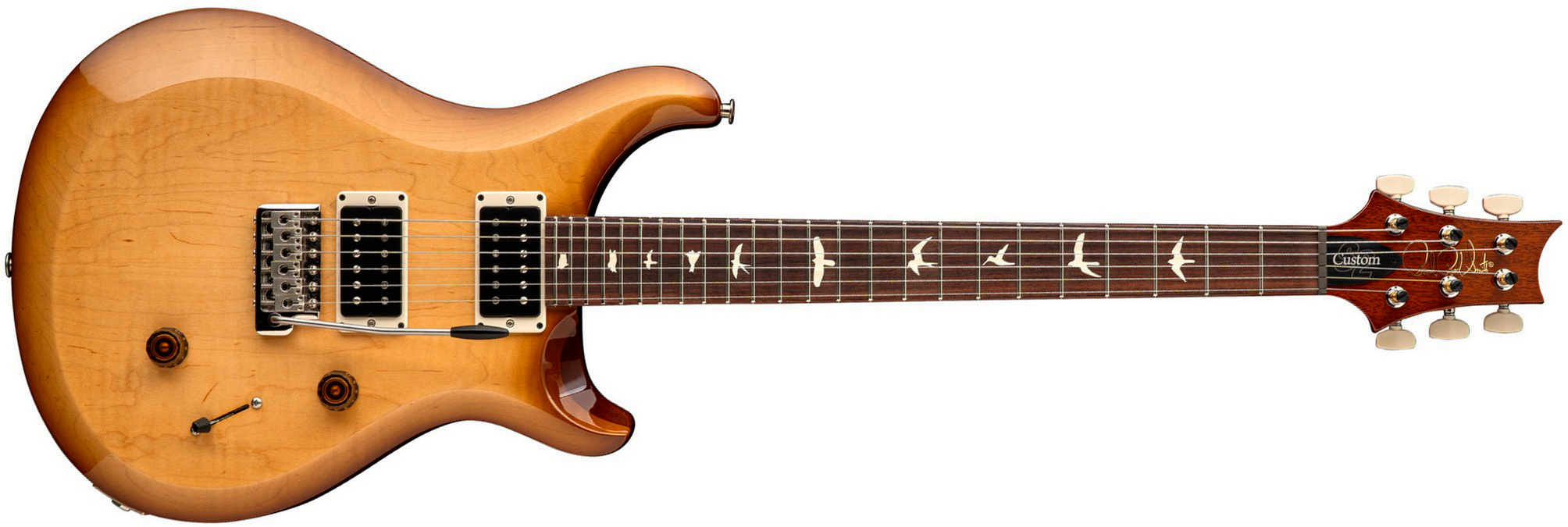 Prs Custom 24 S2 Usa 2h Trem Rw - Vintage Natural - Guitarra eléctrica de doble corte - Main picture