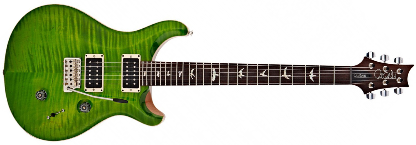 Prs Custom 24 Usa 2h Trem Rw - Eriza Verde - Guitarra eléctrica de doble corte - Main picture