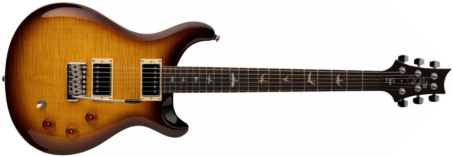 Prs David Grissom Se Dgt 2023 Signature 2h Trem Rw - Mccarty Tobacco Sunburst - Guitarra eléctrica de doble corte - Main picture