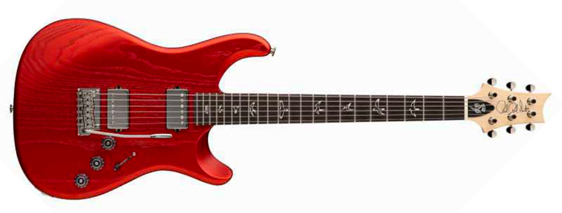 Prs Fiore Hh Satin Bolt-on Usa 2h Trem Rw - Red Apple Metallic - Guitarra eléctrica de doble corte - Main picture