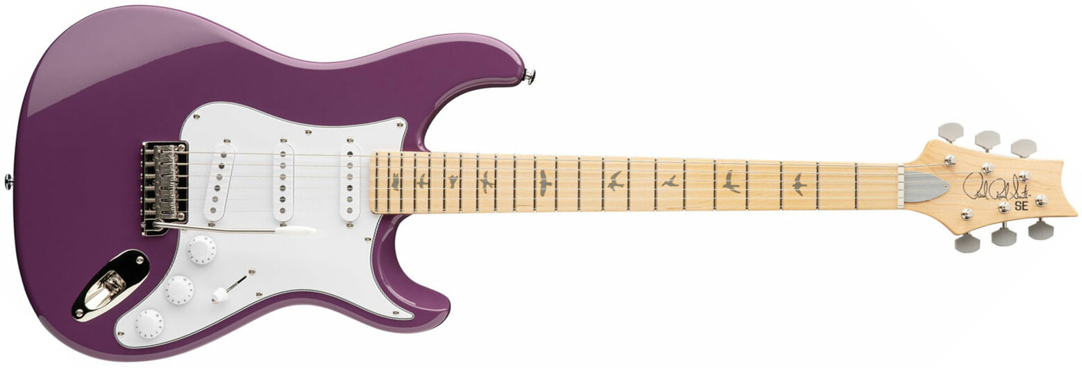 Prs John Mayer Se Silver Sky Maple Signature 3s Trem Mn - Summit Purple - Guitarra eléctrica de autor - Main picture