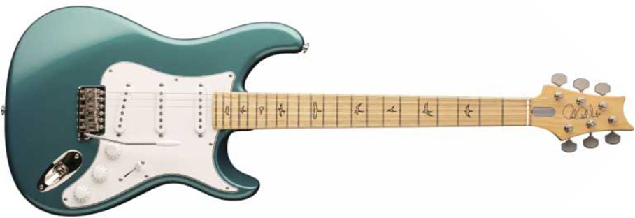 Prs John Mayer Silver Sky Ltd Usa Signature 3s Trem Mn +housse - Dodgem Blue - Guitarra eléctrica con forma de str. - Main picture