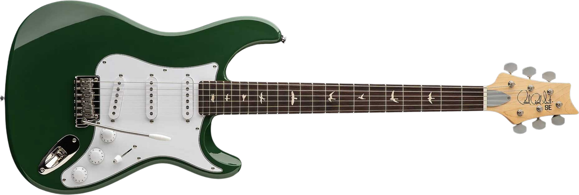 Prs John Mayer Silver Sky Rosewood Se Signature 3s Trem Rw - Lauren Green - Guitarra eléctrica con forma de str. - Main picture