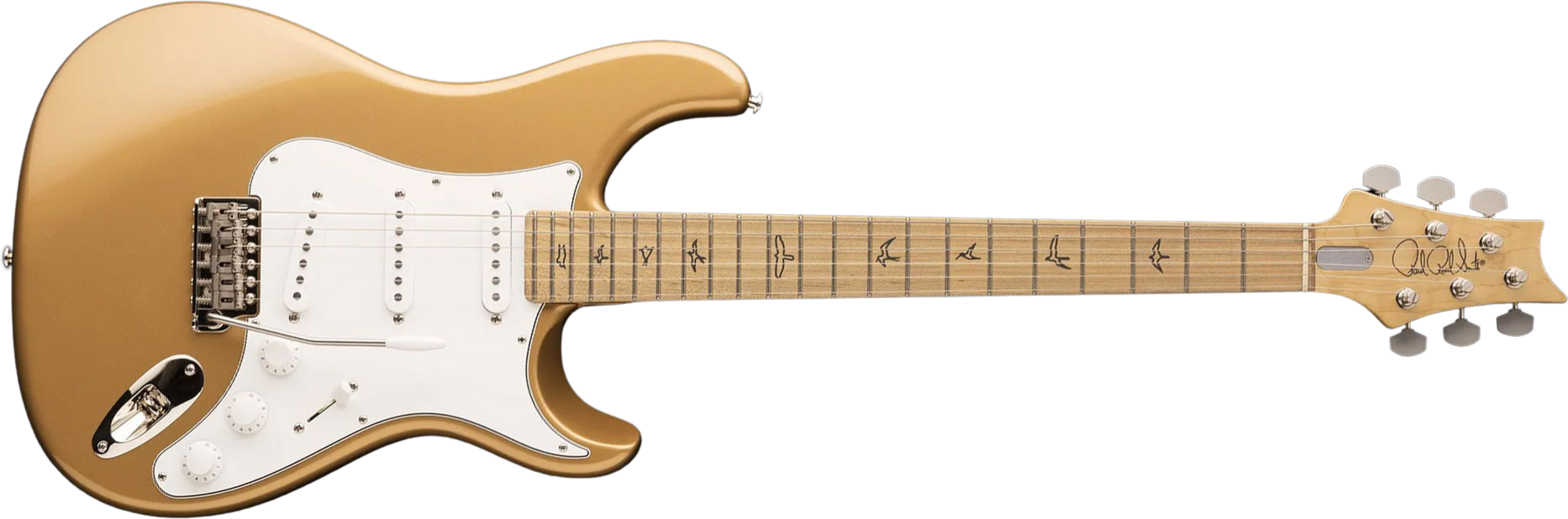 Prs John Mayer Silver Sky Usa Signature 3s Trem Mn - Golden Mesa - Guitarra eléctrica con forma de str. - Main picture