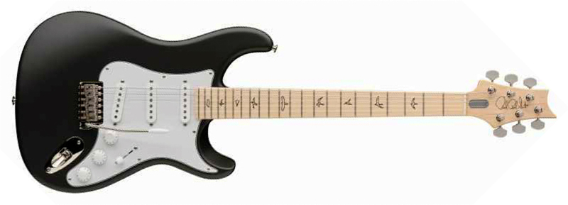 Prs John Mayer Silver Sky Usa Signature 3s Trem Mn - Faded Black Tee Satin - Guitarra eléctrica con forma de str. - Main picture