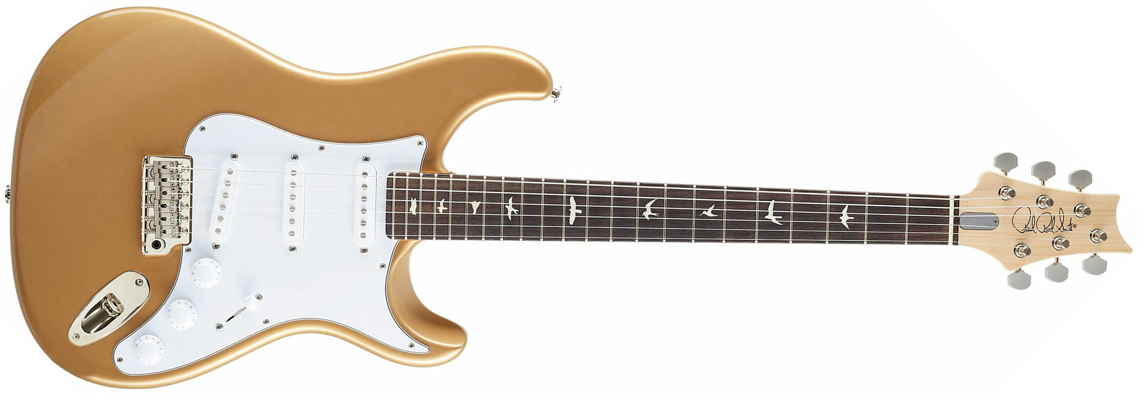 Prs John Mayer Silver Sky Usa Signature 3s Trem Rw - Golden Mesa - Guitarra eléctrica con forma de str. - Main picture