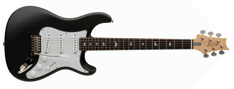 Prs John Mayer Silver Sky Usa Signature 3s Trem Rw - Faded Black Tee Satin - Guitarra eléctrica con forma de str. - Main picture