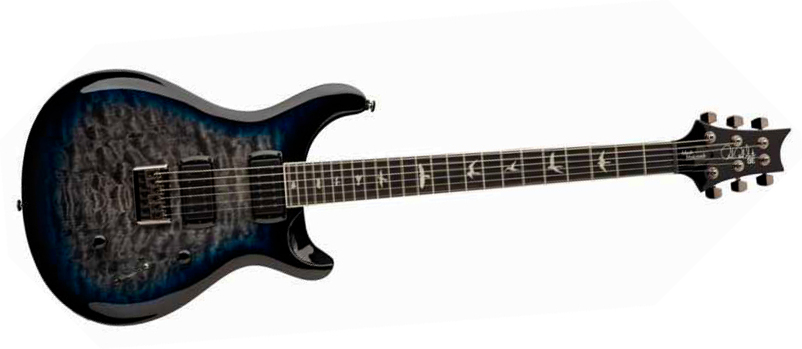 Prs Mark Holcomb Se Signature 2h Seymour Duncan Ht Eb - Holcomb Blue Burst - Guitarra electrica metalica - Main picture