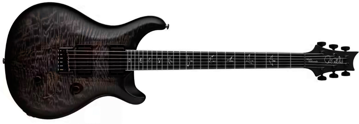 Prs Mark Holcomb Usa Signature 2h Seymour Duncan Ht Eb - Purple Mist Wraparound Burst - Guitarra eléctrica de doble corte - Main picture