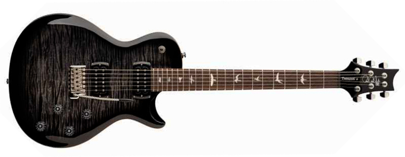 Prs Mark Tremonti Se Signature 2h Trem Rw - Charcoal Burst - Guitarra eléctrica de corte único. - Main picture