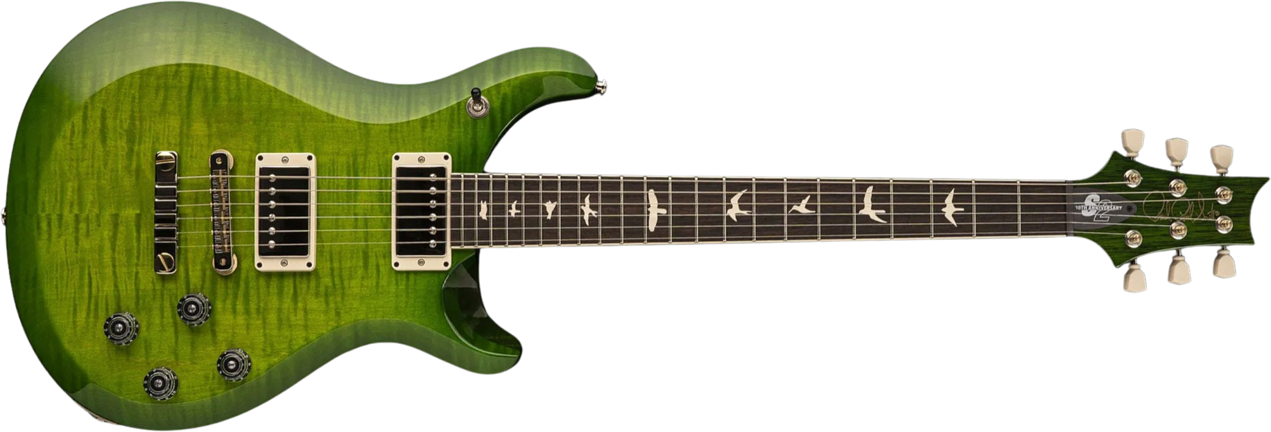 Prs Mccarty 594 S2 10th Ann. Ltd Usa 2h Ht Rw - Eriza Verde - Guitarra eléctrica de doble corte - Main picture