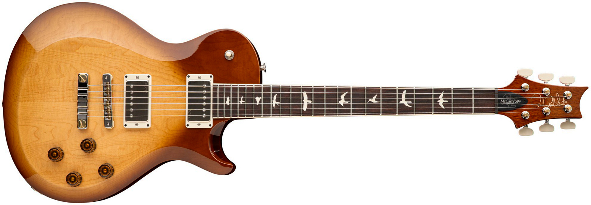 Prs Mccarty 594 Singlecut S2 Usa 2h 58/15lt Ht Rw - Vintage Natural - Guitarra eléctrica de corte único. - Main picture