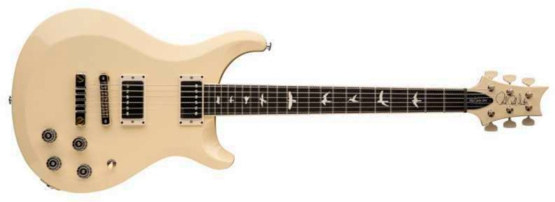 Prs Mccarty 594 Thinline S2 Usa 2h 58/15lt Ht Rw - Antique White - Guitarra eléctrica de doble corte - Main picture