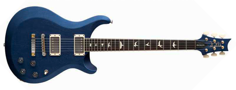Prs Mccarty 594 Thinline S2 Usa 2h 58/15lt Ht Rw - Metallic Midnight Satin - Guitarra eléctrica de doble corte - Main picture