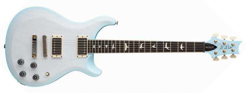 Prs Mccarty 594 Thinline S2 Usa 2h 58/15lt Ht Rw - Cloud Burst Satin - Guitarra eléctrica de doble corte - Main picture