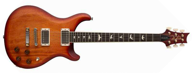 Prs Mccarty 594 Thinline S2 Usa 2h 58/15lt Ht Rw - Dark Cherry Sunburst Satin - Guitarra eléctrica de doble corte - Main picture