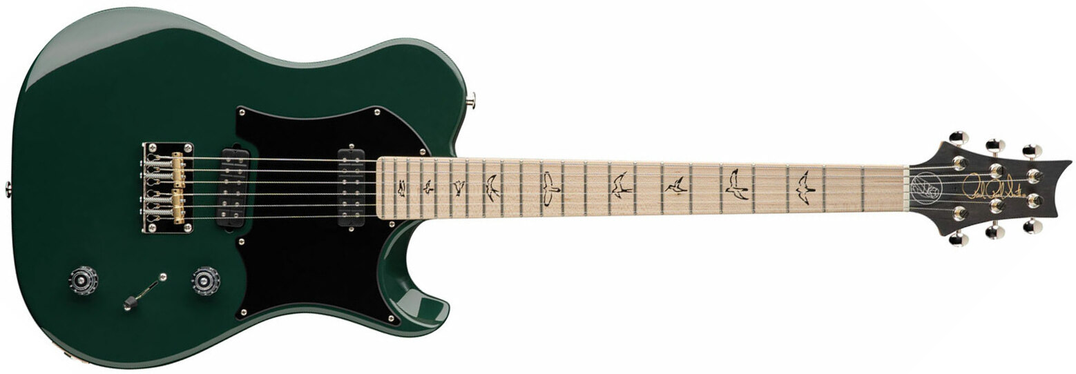 Prs Myles Kennedy Bolt-on Usa Signature 2mh Ht Mn - Hunter Green - Guitarra eléctrica de autor - Main picture