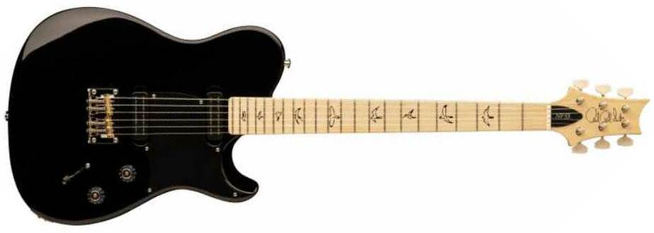 Prs Nf 53 Bolt-on Usa 2mh Ht Mn - Black - Guitarra eléctrica con forma de tel - Main picture