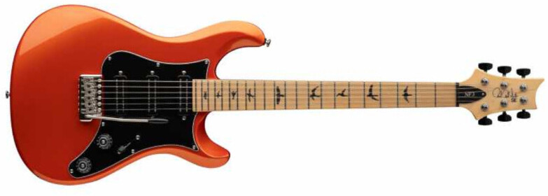 Prs Nf3 Maple Se Bolt-on 3mh Trem Mn - Metallic Orange - Guitarra eléctrica de doble corte - Main picture