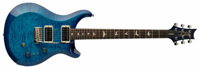 Prs S2 Custom 24-08 Usa 2h Trem Rw - Thin Lake Blue - Guitarra eléctrica de doble corte - Main picture