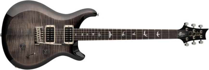 Prs S2 Custom 24 10th Ann. Ltd Usa 2023 2h Trem Rw - Faded Grey Black Burst - Guitarra eléctrica de doble corte - Main picture