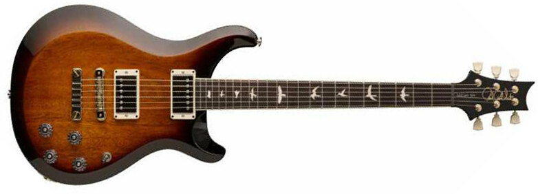 Prs S2 Mccarty 594 Thinline Hh Rw - Mccarty Tobacco Burst - Guitarra eléctrica de doble corte - Main picture