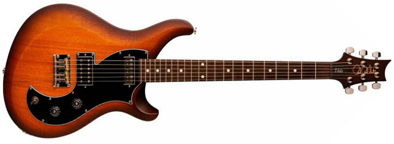 Prs S2 Vela Satin Usa 2024 2h Trem Rw - Mccarty Tobacco Sunburst - Guitarra eléctrica de doble corte - Main picture