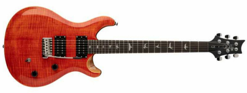 Prs Se Ce 24 Hh Trem Mn - Blood Orange - Guitarra eléctrica de doble corte - Main picture