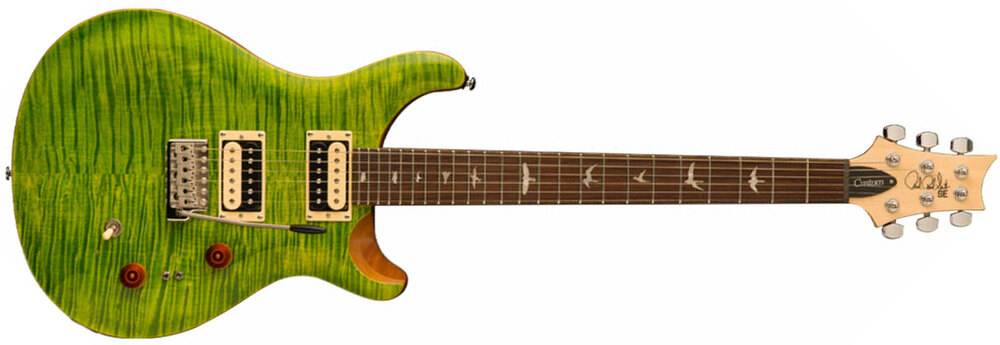 Prs Se Custom 24-08 2021 2h Trem Rw +housse - Eriza Verde - Guitarra eléctrica de doble corte - Main picture