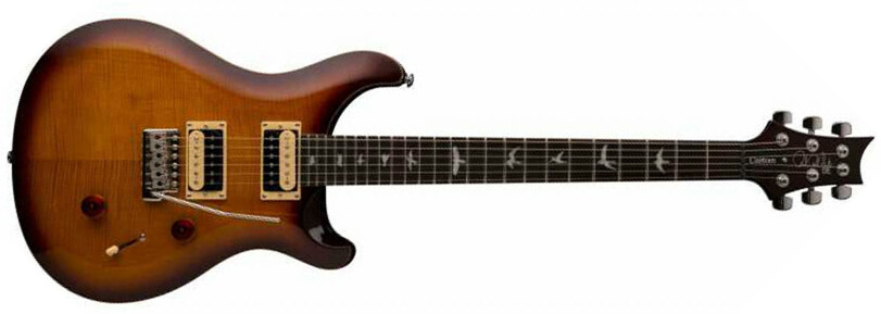 Prs Se Custom 24 2018 Hh Trem Rw - Tobacco Sunburst - Guitarra eléctrica de doble corte - Main picture