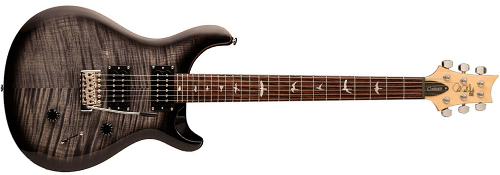 Prs Se Custom 24 2023 2h Trem Rw - Charcoal - Guitarra eléctrica de doble corte - Main picture