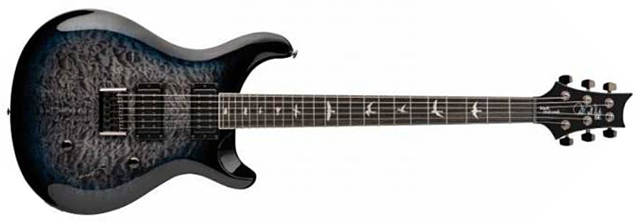 Prs Se Mark Holcomb 2023 Signature 2h Ht Eb - Holcomb Blue Burst - Guitarra eléctrica de doble corte - Main picture